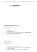 NSG 349 PHARMACOLOGY EXAM 1 WITH 100&percnt; ACCURATE SOLUTIONS VERIFIED 