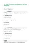NU 578 Exam 3&vert; 2026 Updated Questions & Answers &vert; University of&NewLine;South Alabama