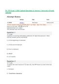NU 578 Exam 1&vert; 2026 Updated Questions & Answers &vert; University of&NewLine;South Alabama