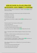 SERVICENOW Pa EXAM UPDATED &NewLine;QUESTIONS AND CORRECT ANSWERS
