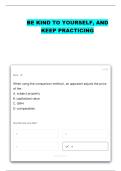 ASREB SESSION 7 QUESTIONS WITH 100&percnt; CORRECT ANSWERS