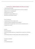 NUR 426 Exam 3 &vert; UPDATED Questions with 100&percnt; Correct Answers&NewLine;