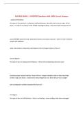 NUR 426 EXAM 1 &vert; UPDATED Questions with 100&percnt; Correct Answers&NewLine;