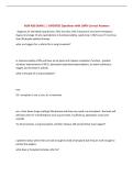 NUR 426 EXAM 1 &vert; UPDATED Questions with 100&percnt; Correct Answers&NewLine;