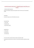 BUNDLE FOR NUR 426 EXAMS with  UPDATED Questions and 100&percnt; Correct Answers