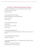 NUR 426 Exam 1 &vert; UPDATED Questions with 100&percnt; Correct Answers&NewLine;