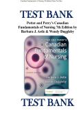 TEST BANK FOR Potter and Perry's Canadian Fundamentals of Nursing&comma; 7th Edition by Barbara J&period; Astle&comma; Wendy Duggleby ISBN&colon; 9780323870658 COMPLETE GUIDE 100&percnt; VERIFIED A&plus; GRADE ASSURED&excl;&excl;&excl;&excl;NEW LATEST UPDATE&excl;&excl;&excl;&excl;&excl;&excl;GUARANTEED PASSING&excl;&excl;