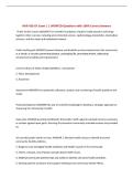 NUR 426 CH Exam 1 &vert; UPDATED Questions with 100&percnt; Correct Answers&NewLine;