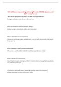 NUR 426 Exam 2 Arizona College of Nursing-Phoenix&vert; UPDATED Questions with 100&percnt; Correct Answers