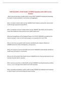 NUR 426 EXAM 1 STUDY GUIDE &vert; UPDATED Questions with 100&percnt; Correct&NewLine;Answers