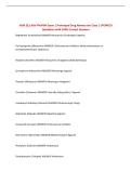NUR 521 ADV PHARM Exam 1 Prototype Drug Names and Class &vert; UPDATED Questions with 100&percnt; Correct Answers&NewLine;