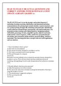 BUAD 332 EXAM 3&sol; 300 ACTUAL QUESTIONS AND &NewLine;CORRECT ANSWERS WITH RATIONALE LATEST &NewLine;UPDATE ALREADY GRADED A&plus; 