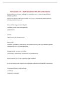 NUR 521 Exam 4 SG &vert; UPDATED Questions with 100&percnt; Correct Answers&NewLine;