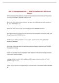NUR 521 Pathophysiology Exam 3 &vert; UPDATED Questions with 100&percnt; Correct Answers