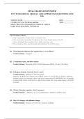FCCS FUNDAMENTAL CRITICAL CARE SUPPORT EXAM 2026 COMPLETE EXAM QUESTIONS AND ANSWERS 100&percnt; VERIFIED A&plus; GRADE ASSURED&excl;&excl;&excl;&excl;&excl; NEW LATEST UPDATE&excl;&excl;&excl;&excl;&excl;