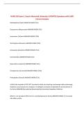 NURS 530 Exam 1 Lincoln Memorial University&vert; UPDATED Questions with 100&percnt; Correct Answers