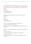 NURS 530 PATHO&sol;PHYS Quiz 1 &vert; UPDATED Questions with 100&percnt; Correct Answers&NewLine;