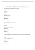 Nursing 530 Exam 2 &vert; UPDATED Questions with 100&percnt; Correct Answers&NewLine;