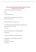 NURS 530 Advanced Pharmacology - Module 6 &lpar;Endocrine&rpar; &vert; UPDATED&NewLine;Questions with 100&percnt; Correct Answers