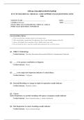 FCCS FUNDAMENTAL CRITICAL CARE SUPPORT EXAM 2026 COMPLETE EXAM QUESTIONS AND ANSWERS 100&percnt; VERIFIED A&plus; GRADE ASSURED&excl;&excl;&excl;&excl;&excl; NEW LATEST UPDATE&excl;&excl;&excl;&excl;&excl;