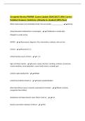 Georgette Review PMHNP&period; &lpar;Latest Update 2026&vert;2027&rpar; With Correct&NewLine;Detailed Answers &vert;Solutions &vert;Already A&plus; Graded &lpar;100&percnt; Pass&rpar;&NewLine;