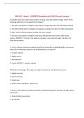 NUR 612 - Exam 4 &vert; UPDATED Questions with 100&percnt; Correct Answers&NewLine;