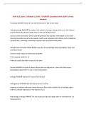 NUR 612 Exam 1 &lpar;Module 1&rpar; UAB &vert; UPDATED Questions with 100&percnt; Correct Answers&NewLine;