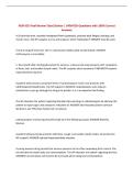 NUR 635 Final Review Tyler&sol;Sarhan &vert; UPDATED Questions with 100&percnt; Correct Answers