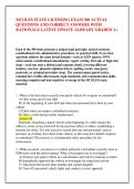 MCOLES STATE LICENSING EXAM 300 ACTUAL &NewLine;QUESTIONS AND CORRECT ANSWERS WITH &NewLine;RATIONALE LATEST UPDATE ALREADY GRADED A&plus; 