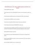 NUR 632 Pharm Exam 1 Part 1 Meds &vert; UPDATED Questions with 100&percnt; Correct Answers