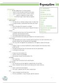 AQA GCSE Biology Revision Notes Topic 2 &lpar;Organisation&rpar;