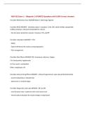 NUR 632 Exam 1 &ndash; Blueprint &vert; UPDATED Questions with 100&percnt; Correct Answers&NewLine;
