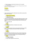 NURS 5663 Final Exam&vert; Questions and answers &vert; With complete solution&vert; Updated &vert; New edition&vert; Texas Woman's University