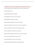 NUR1025C FSCJ mod 3 Exam &vert; UPDATED Questions with 100&percnt; Correct Answers&NewLine;