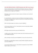 NUR 1025C MODULE 5&6 Test &vert; UPDATED Questions with 100&percnt; Correct Answers&NewLine;