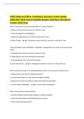 IAHSS Advanced Officer Certification Questions &lpar;Latest Update&NewLine;2026&vert;2027&rpar; With Correct Detailed Answers &vert;Solutions &vert;Already A&plus;&NewLine;Graded &lpar;100&percnt; Pass&rpar;