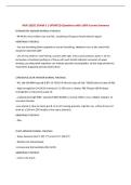 NUR 1025C EXAM 3 &vert; UPDATED Questions with 100&percnt; Correct Answers&NewLine;