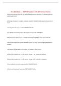 Nur 1025C Exam 1 &vert; UPDATED Questions with 100&percnt; Correct Answers&NewLine;