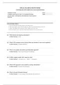 COUNSELING PSYCHOLOGY FINAL EXAM 2026 COMPLETE EXAM QUESTIONS AND ANSWERS 100&percnt; VERIFIED A&plus; GRADE ASSURED&excl;&excl;&excl;&excl;&excl; NEW LATEST UPDATE&excl;&excl;&excl;&excl;&excl;