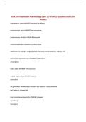 NUR 2474 Rasmussen Pharmacology Exam 1 &vert; UPDATED Questions with 100&percnt; Answers