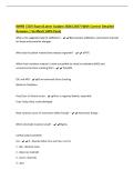 IBHRE CCDS Exam &lpar;Latest Update 2026&vert;2027&rpar; With Correct Detailed&NewLine;Answers &vert; Verified &lpar;100&percnt; Pass&rpar;