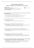 PSYC 101 PSYCHOLOGY FINAL EXAM 2026  COMPLETE EXAM QUESTIONS AND ANSWERS 100&percnt; VERIFIED A&plus; GRADE ASSURED&excl;&excl;&excl;&excl;&excl; NEW LATEST UPDATE&excl;&excl;&excl;&excl;&excl;