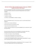 NUR 2513 &sol; NUR2513&colon; Maternal-Child Nursing Exam 1 Rasmussen&vert; UPDATED Questions with 100&percnt; Correct Answers