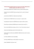 NUR 2513 Maternal-Child Nursing&colon; Key Concepts and Priorities Ultimate Exam &vert; UPDATED Questions with 100&percnt; Correct Answers