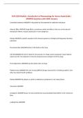 NUR 3250 Module 1 Introduction to Pharmacology for Nurses Study Guide &vert; UPDATED Questions with 100&percnt; Answers