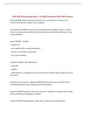 NUR 3250 Pharmacology Exam 1 &vert; UPDATED Questions with 100&percnt; Answers&NewLine;
