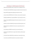 NSG 3250 Exam 3 &vert; UPDATED Questions with 100&percnt; Answers&NewLine;