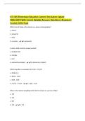 ILTS 305 Elementary Education Content Test &lpar;Latest Update&NewLine;2026&vert;2027&rpar; With Correct Detailed Answers &vert;Solutions &vert;Already A&plus;&NewLine;Graded &lpar;100&percnt; Pass&rpar;