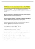 ILTS 305 &lpar;Elementary Education 1-6&rpar; &lpar;Latest Update 2026&vert;2027&rpar; With&NewLine;Correct Detailed Answers &vert;Solutions &vert;Already A&plus; Graded &lpar;100&percnt; Pass&rpar;