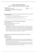 AANP FNP CERTIFICATION FINAL EXAM 2026  COMPLETE EXAM QUESTIONS AND ANSWERS 100&percnt; VERIFIED A&plus; GRADE ASSURED&excl;&excl;&excl;&excl;&excl; NEW LATEST UPDATE&excl;&excl;&excl;&excl;&excl;